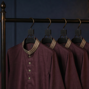Premium Maroon Punjabi