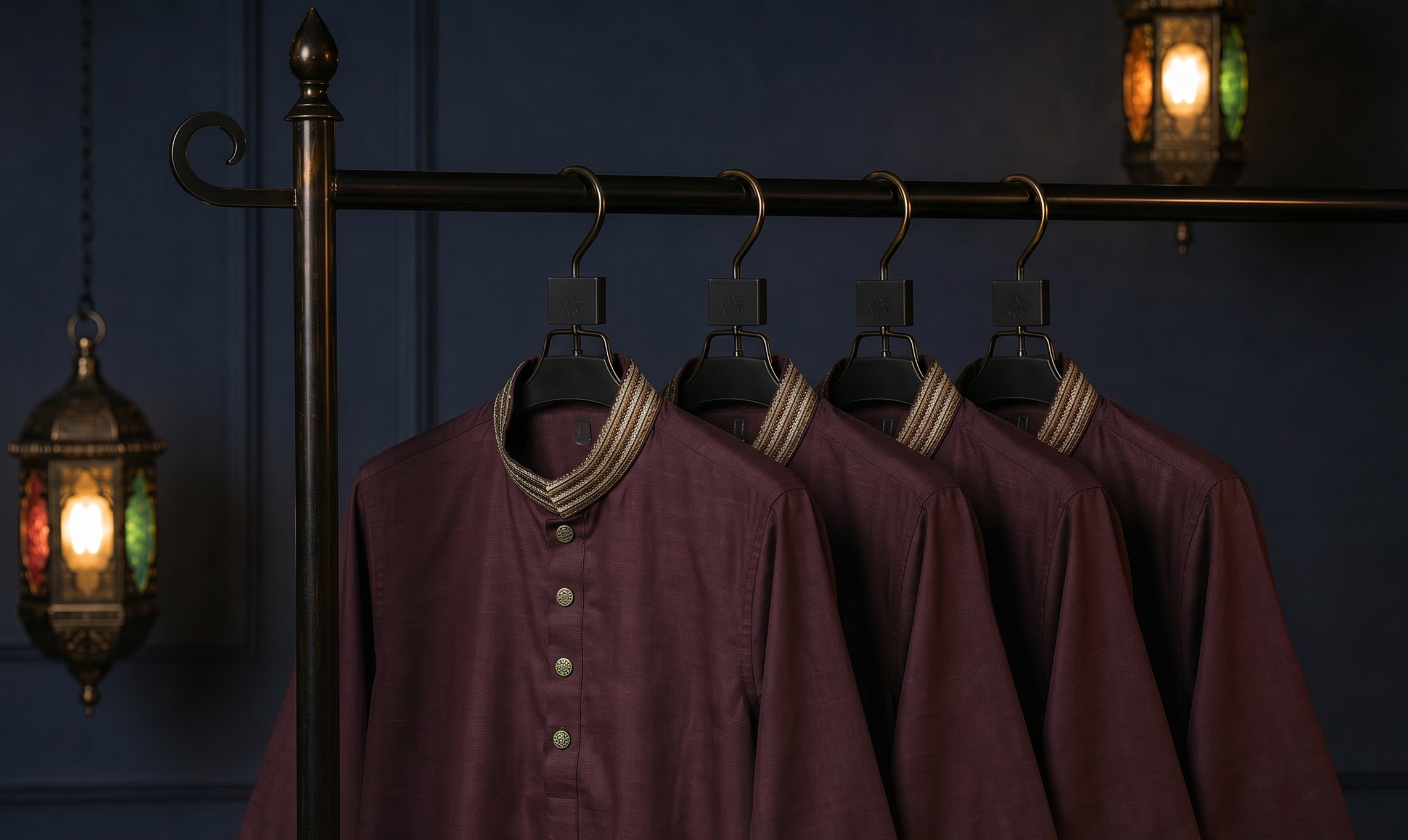 Premium Maroon Punjabi